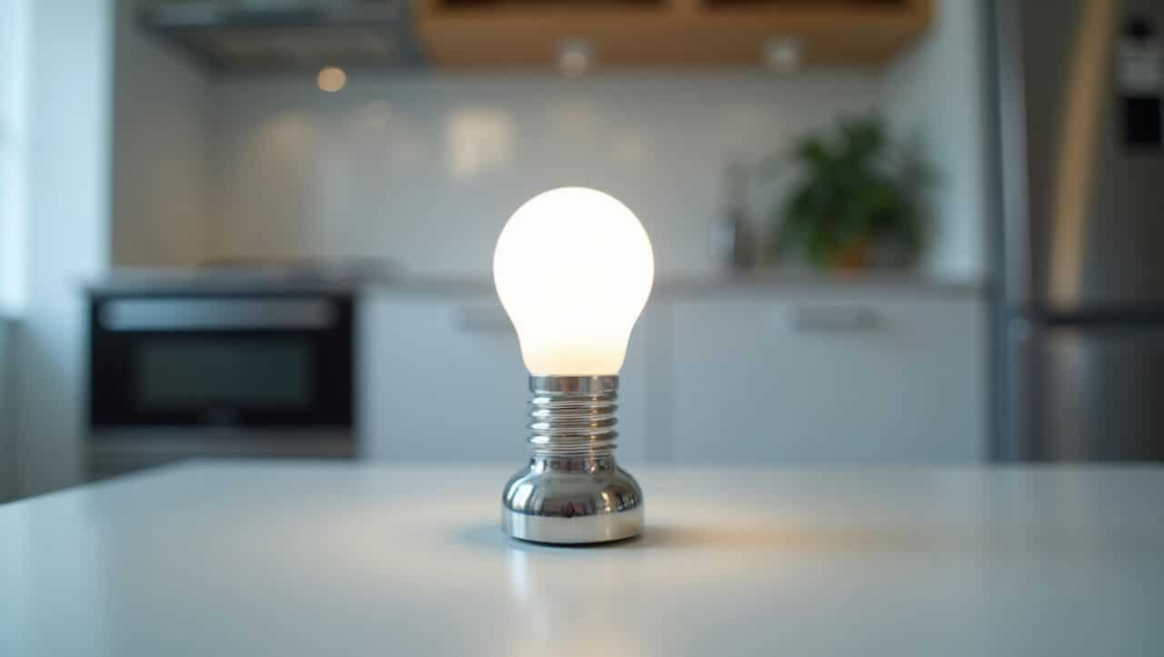 A lightbulb representing a home electrical inspection