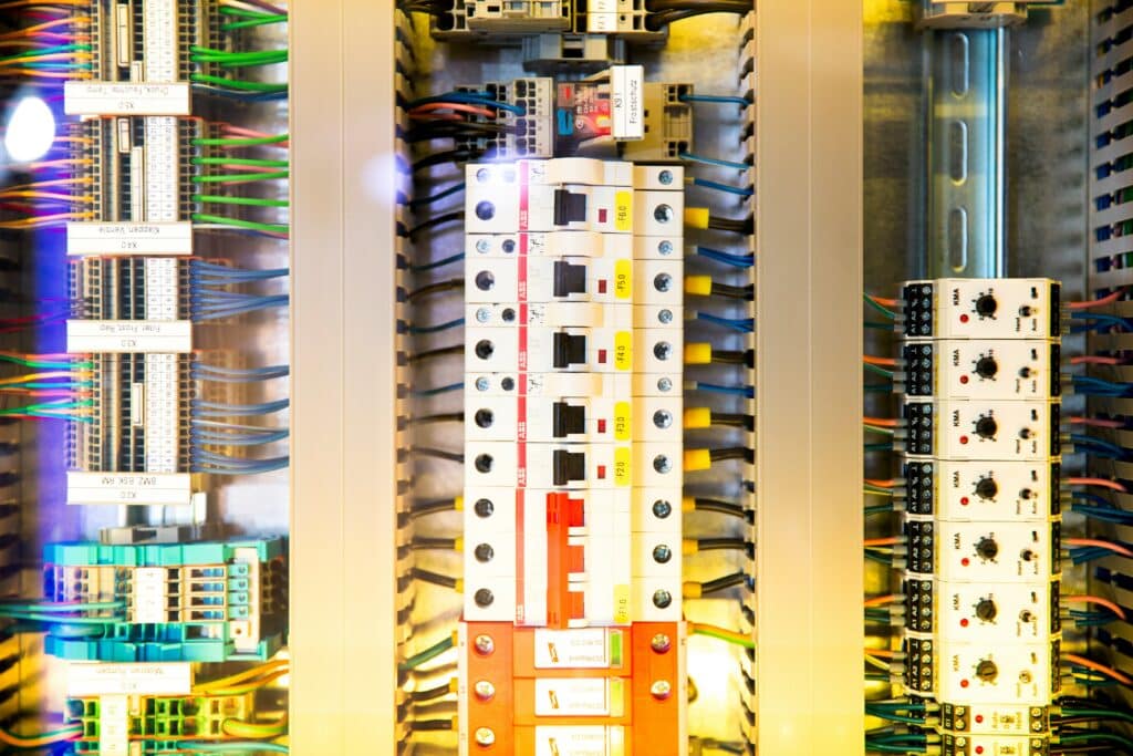 A series of circuit breakers