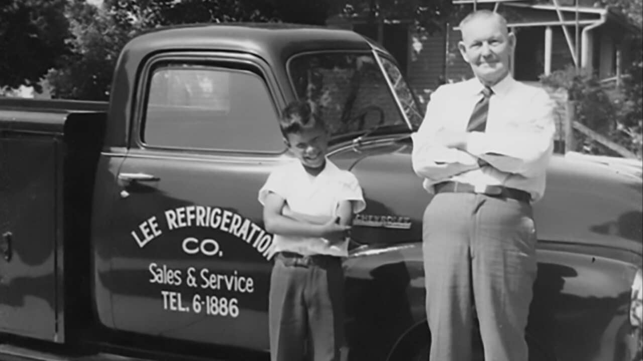 Wallace Lee (MAYBE) and Lee Company founder, Leon Lee. OR The Lee Family and Lee Refrigeration.