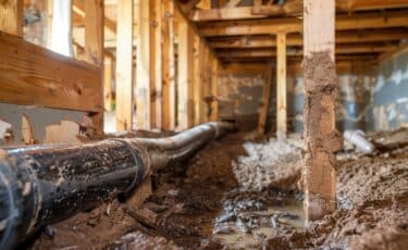 Signs of Moisture Under the House - Lee Company